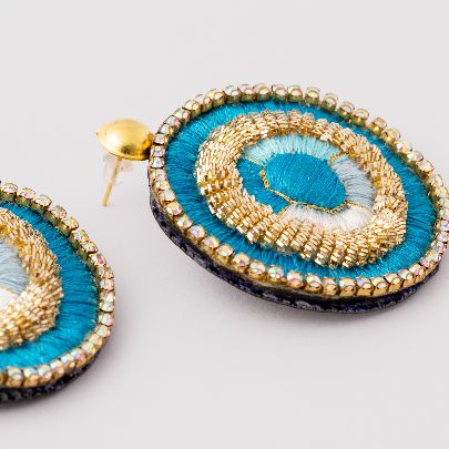 Picture of Embroidered Earrings