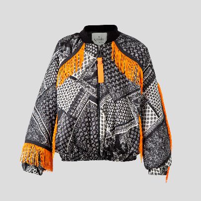 Picture of Orange Bomber Jacket