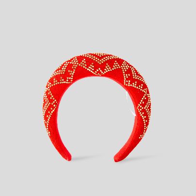 Picture of Red and Gold hairband