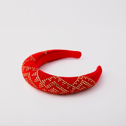 Picture of Red and Gold hairband