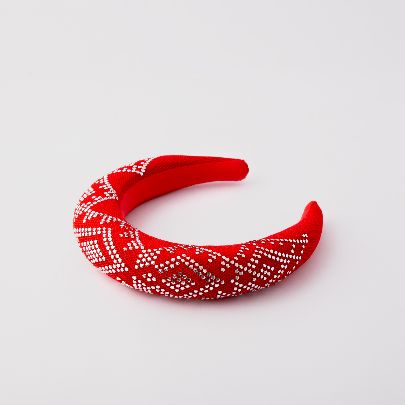 Picture of Red and Gold hairband