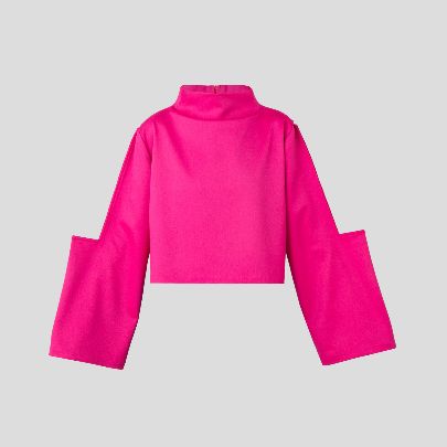 Picture of Pink El Sleeve Blouse