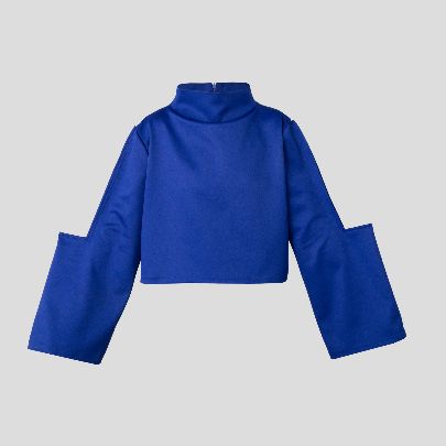 Picture of Blue El Sleeve Blouse