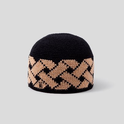 Picture of Black and Cream hat