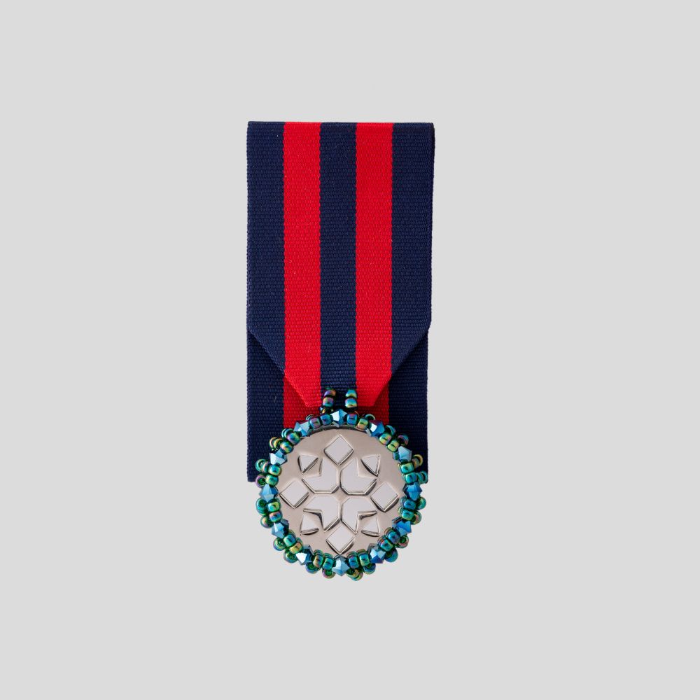 Picture of Navy blue and red Medal