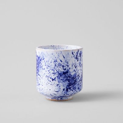 Picture of Azure-cylindrical white cup