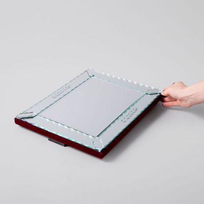 Picture of Square desktop mirror