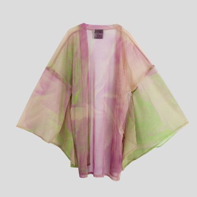 Picture of Green and Purple Kimono