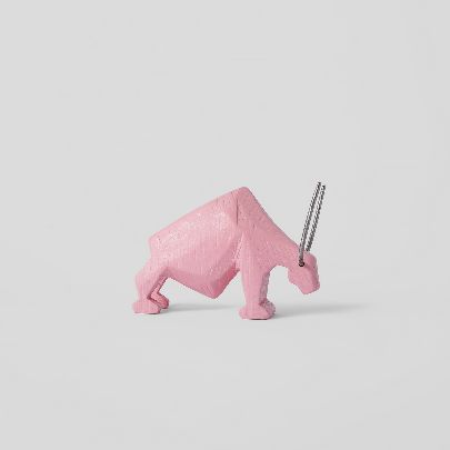 Picture of Pink cow statue