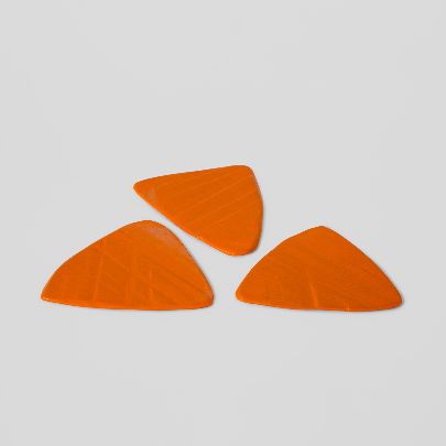 Picture of orange Najjar coaster