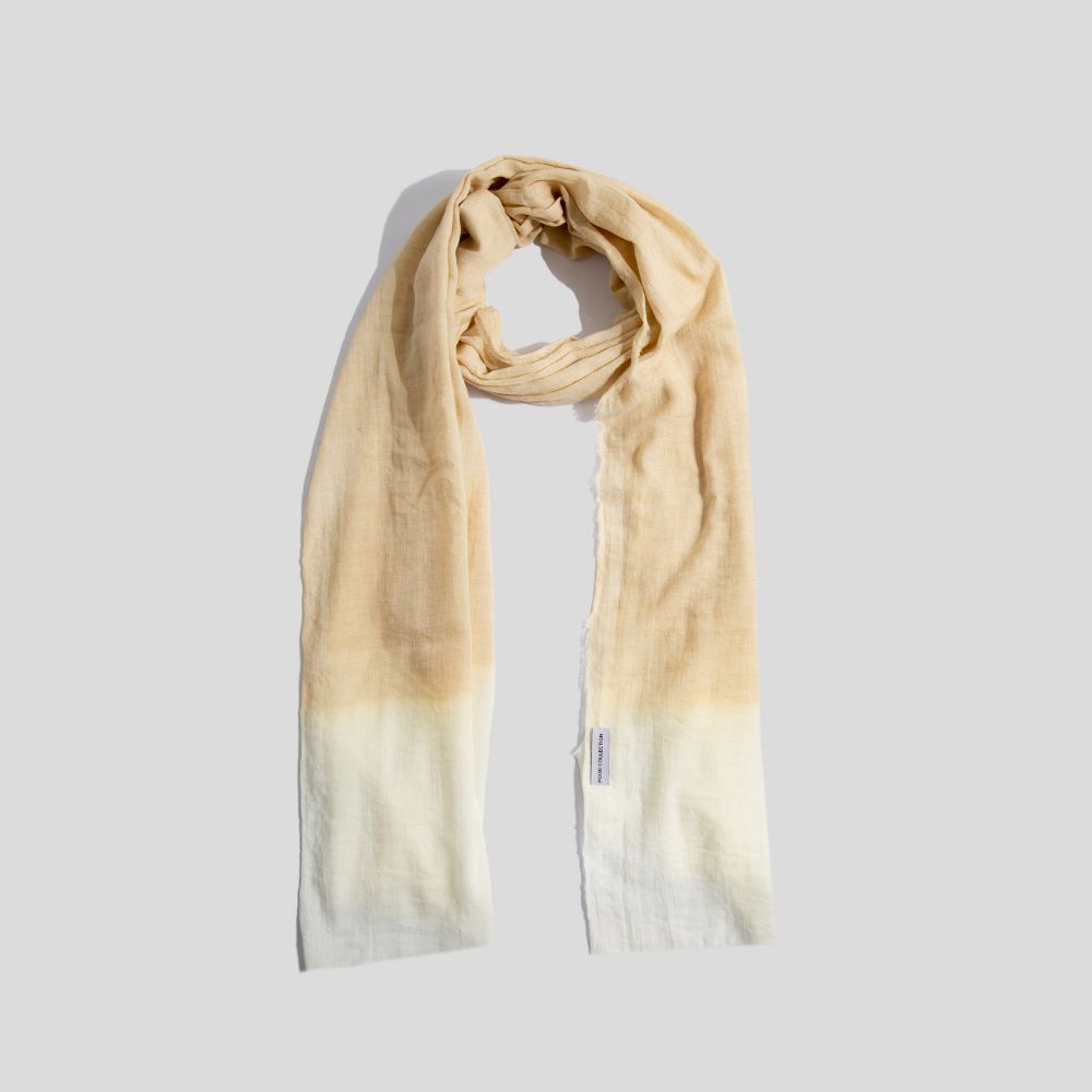 Picture of Cream and yellow shawl