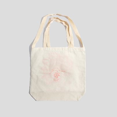 Picture of Tote bag with pink Mulehet logo