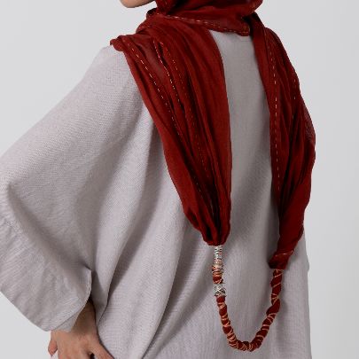 Picture of Circle Grey shawl