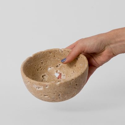 Picture of Small travertine bowl