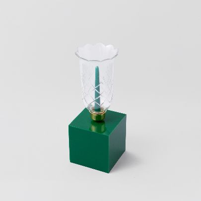 Picture of Basic green candle holder