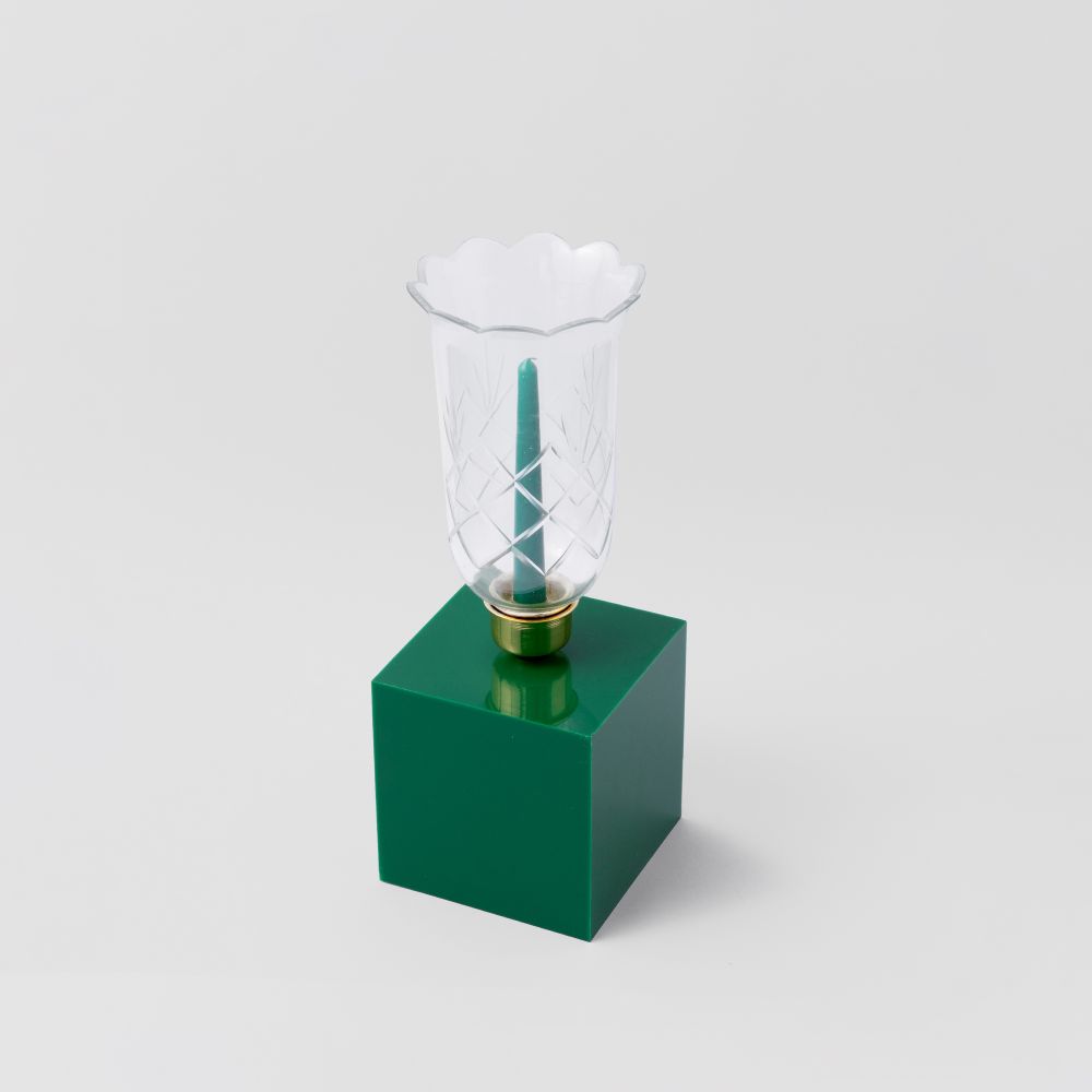 Picture of Basic green candle holder