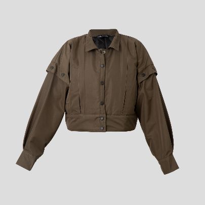 Picture of green bomber jacket