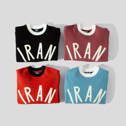 Picture of  Iran long sleeve black sweatshirt