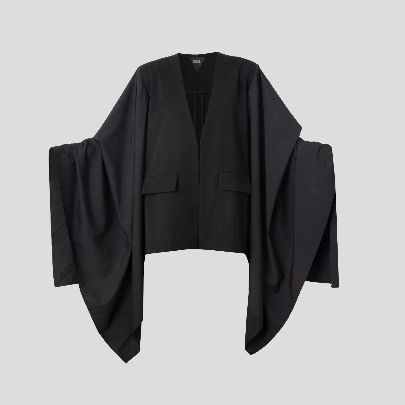 Picture of  Women's black winged coat