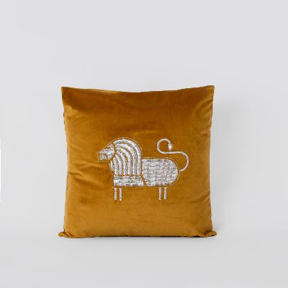 Picture of  Qeshm mustard cushion 2