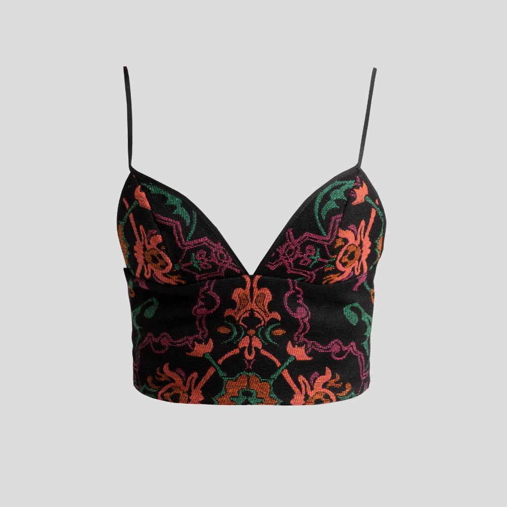 Picture of Floral women's crop top 1