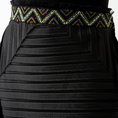 Picture of Women's long pleated skirt