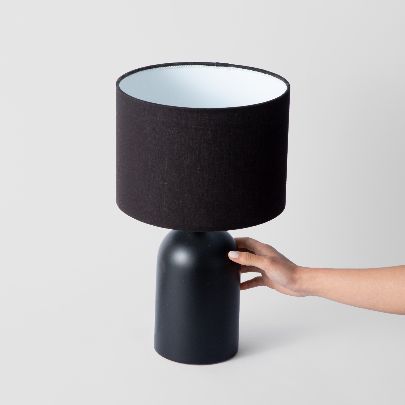 Picture of Black Mushroom lampshades