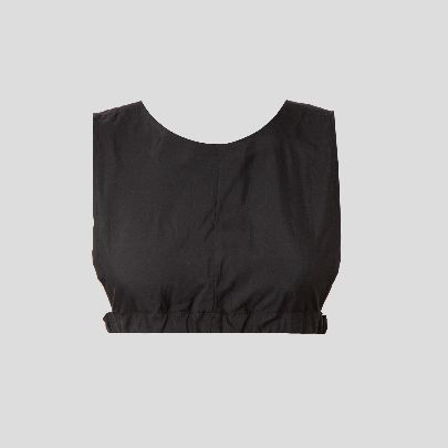 Picture of Black memory women's crop top