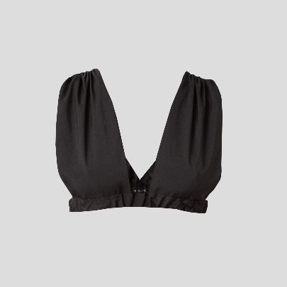 Picture of Black memory women's crop top