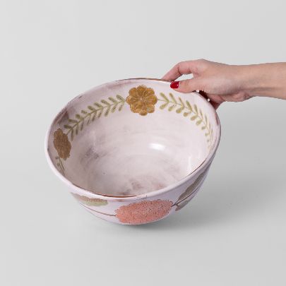 Picture of Medium navy Golsorkh bowl 