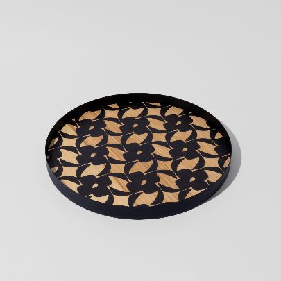 Picture of Patterned wooden tray number five