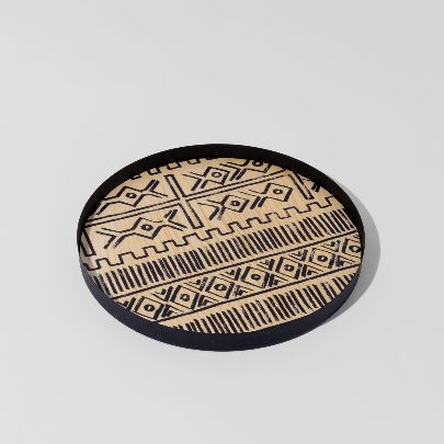 Picture of Patterned wooden tray number four