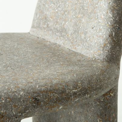 Picture of Sculptural Grey Chair