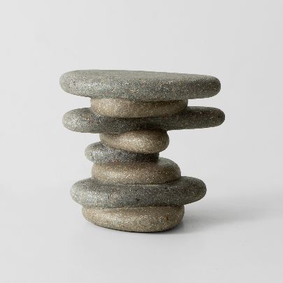 Picture of Sculptural Eight Stones Side Table