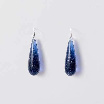 Picture of Large drop resin earrings