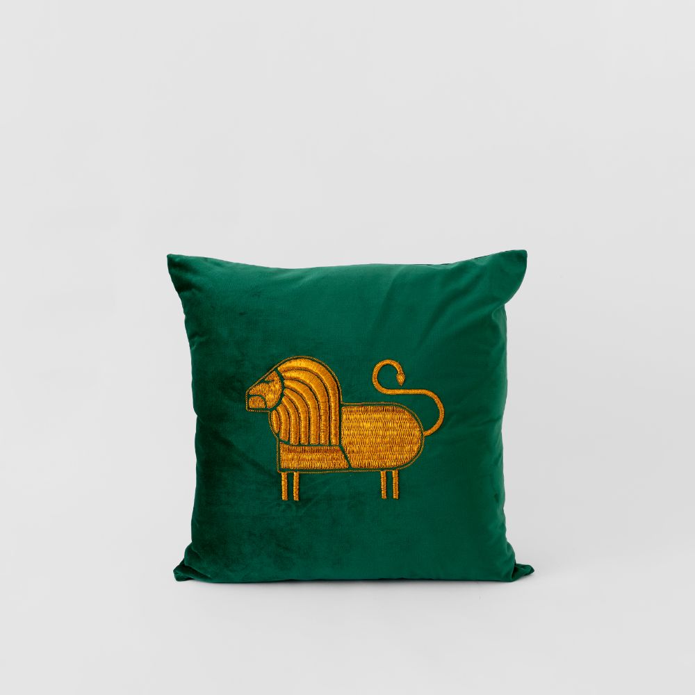 Picture of  Qeshm green cushion 