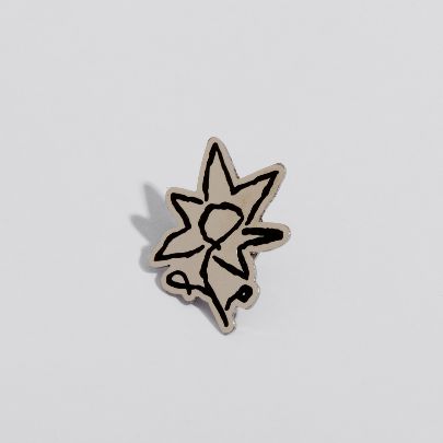 Picture of mulehet flower pin