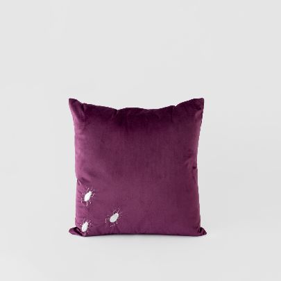 Picture of  Purple cushion 3 beetles