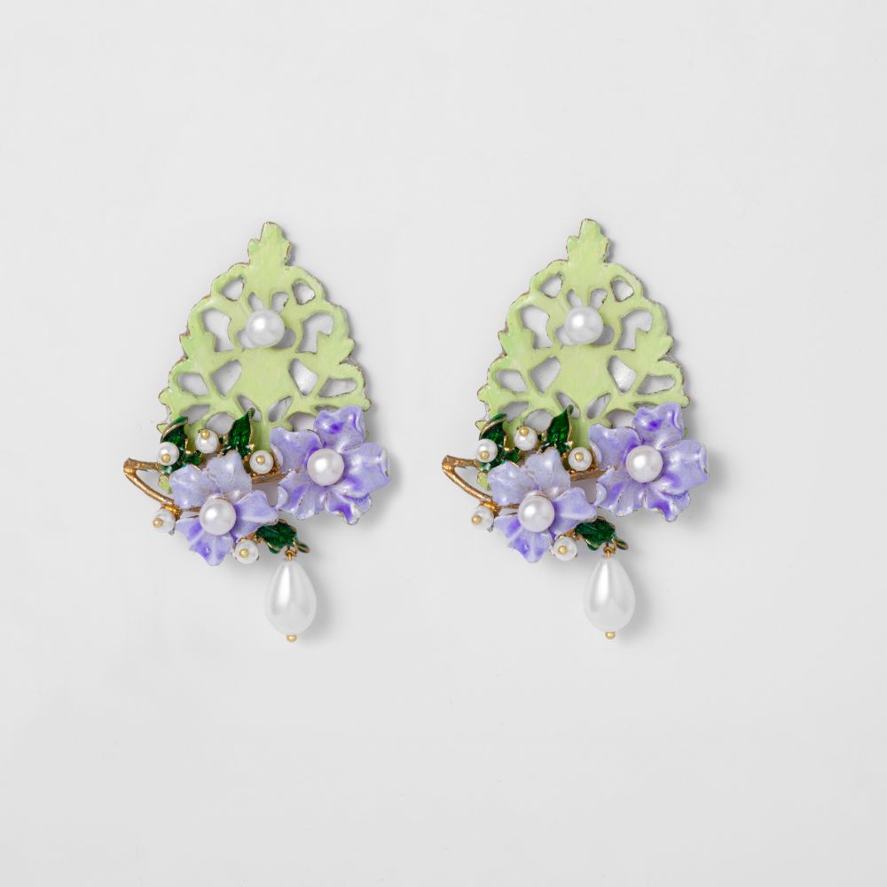 Picture of Small flower earrings 