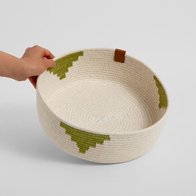 Picture of Chogha Zanbil green basket 