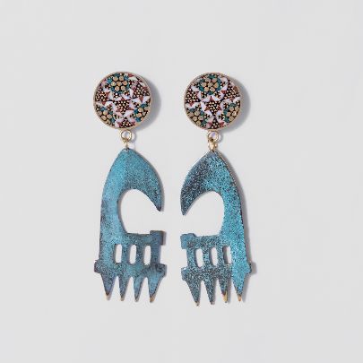 Picture of Axe-Head earrings