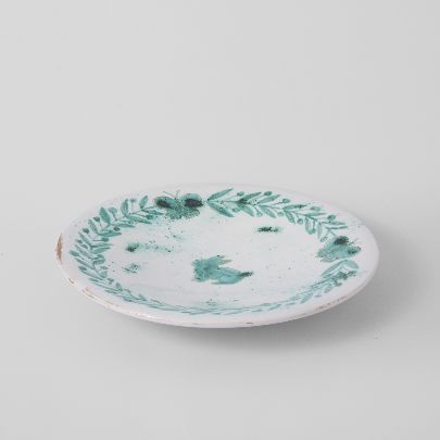 Picture of Green Rabbit design plate 