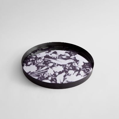 Picture of Patterned mirror tray 6