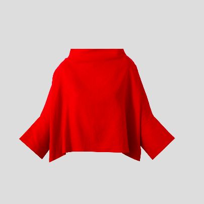 Picture of Red square blouse