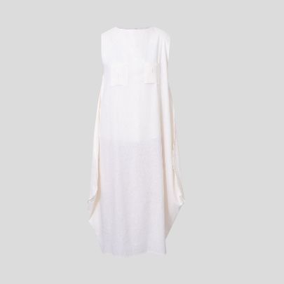 Picture of White rhombus dress