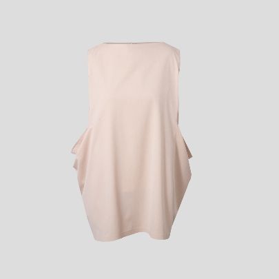 Picture of Cream gabardine dress