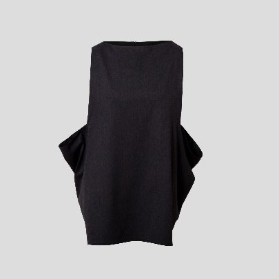 Picture of Black gabardine dress