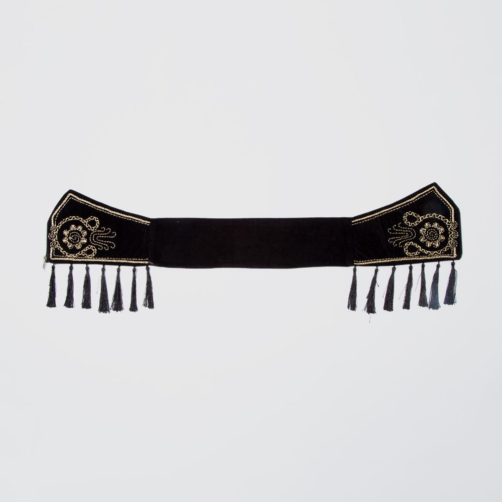 Picture of Women's embroidered velvet belt