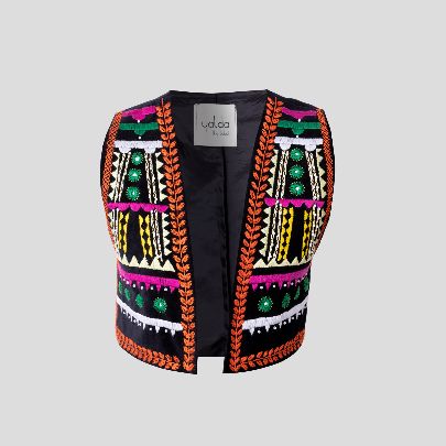 Picture of Boho women's embroidered vest