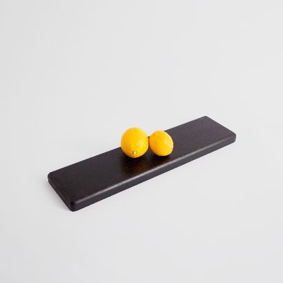 Picture of Black wooden tray